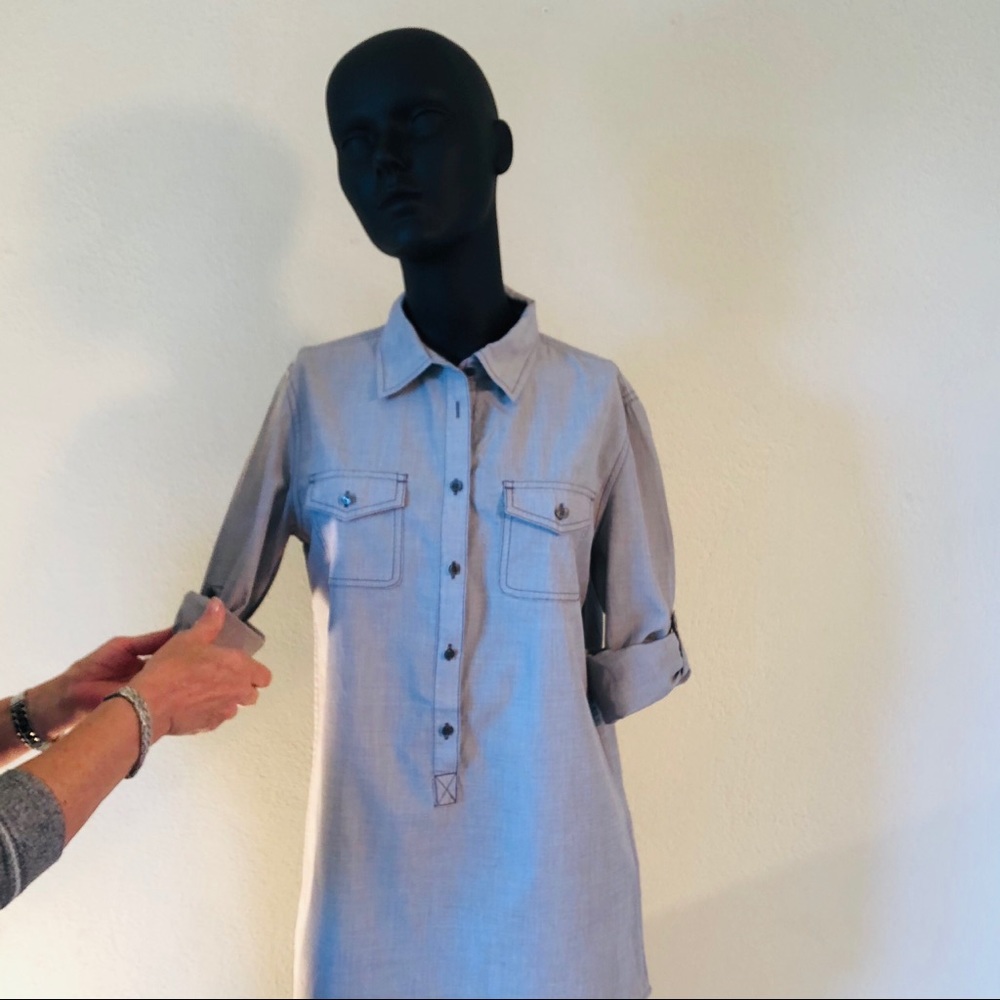 J. Crew Chambray Shirt - XS